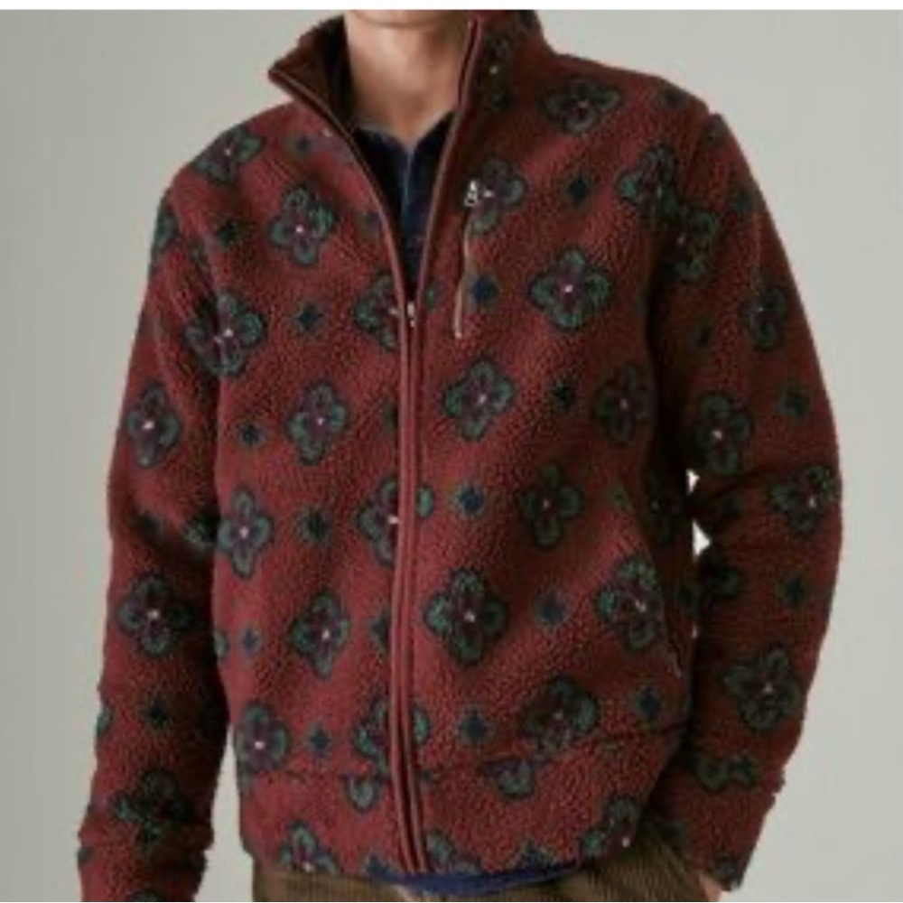 Nwt Lucky Brand Heavy Full-Zip high fleece
Jacket $129